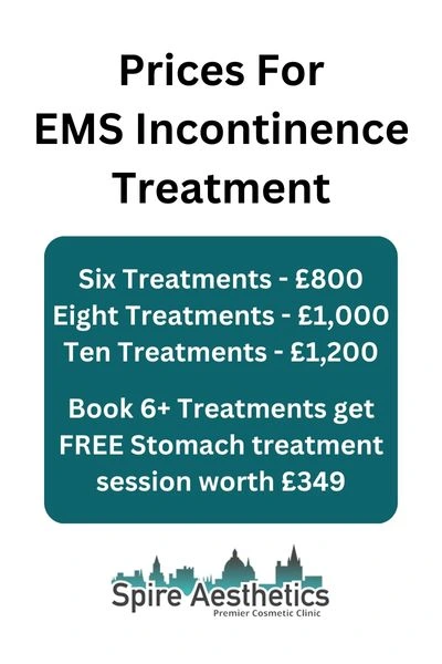 EMS Incontinence Treatment Prices Trowbridge