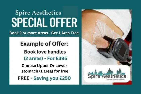 Fat Freezing Promotion Trowbridge from Spire Aesthetics - Book Today!