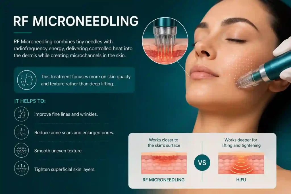 What Does RF Microneedling Do That HIFU Alone Cannot Trowbridge